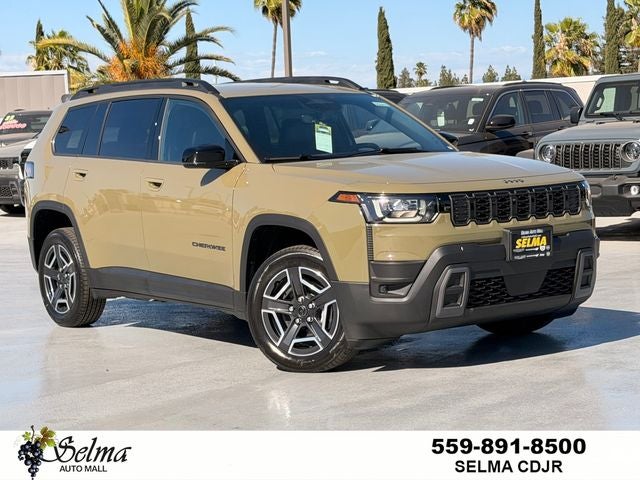 2026 Jeep Cherokee CHEROKEE LIMITED 4X4 in 41 Exterior Paint — front three-quarter view