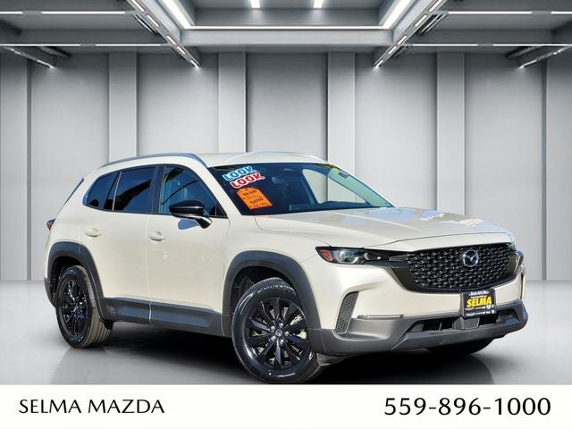 2025 Mazda Mazda CX-50 2.5 S Preferred Package in Pearl — front three-quarter view
